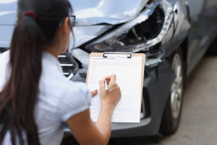 Reportable Crash Report and a Non-Reportable Crash Report