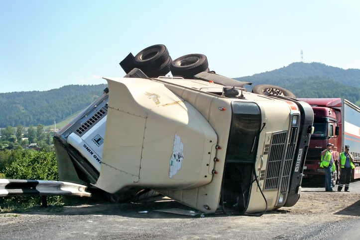 Semi-Truck Crash with Injuries