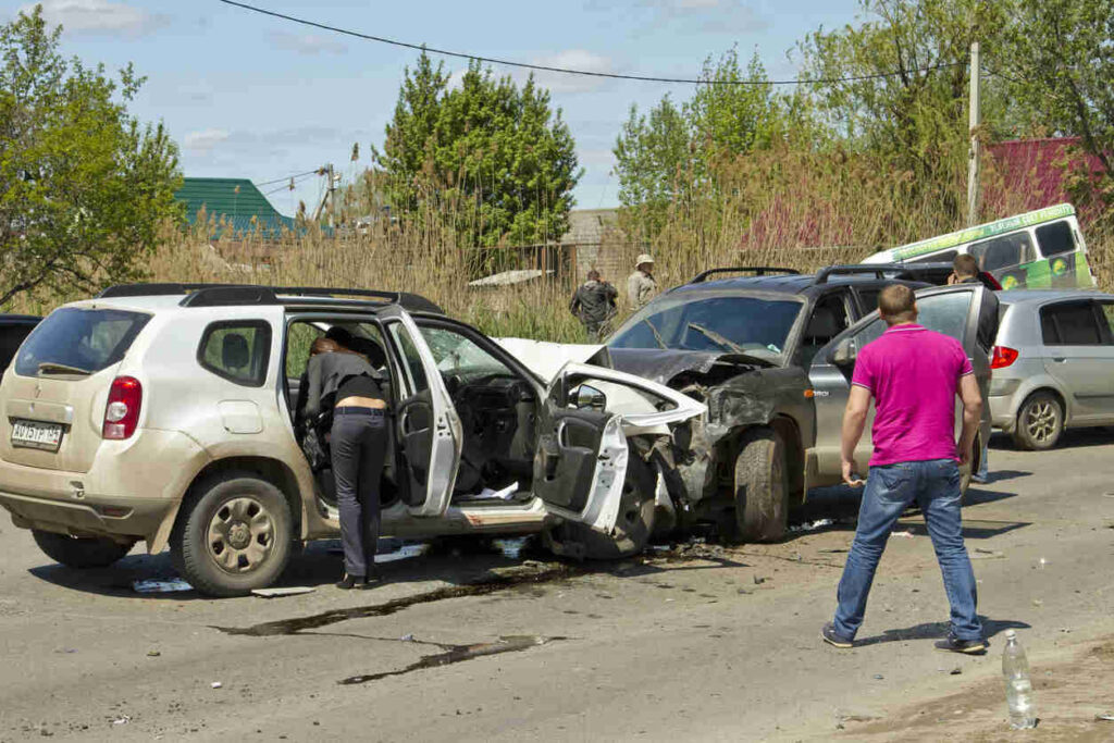 Multi-Vehicle Collision