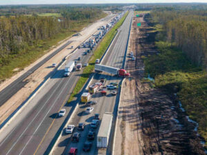 Truck-Overturns
